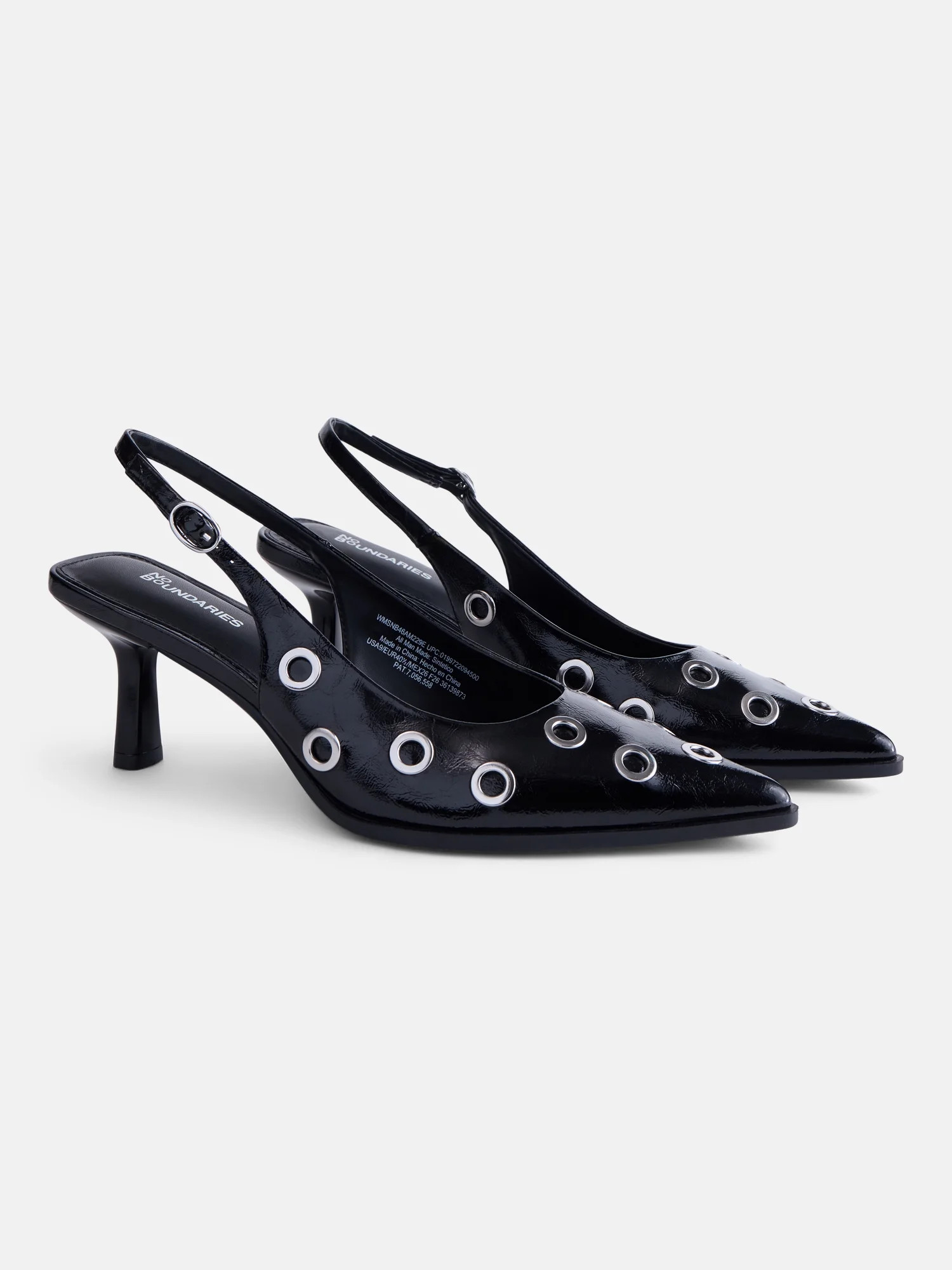 No Boundaries Women's Pointy Toe Heels | Walmart (US)