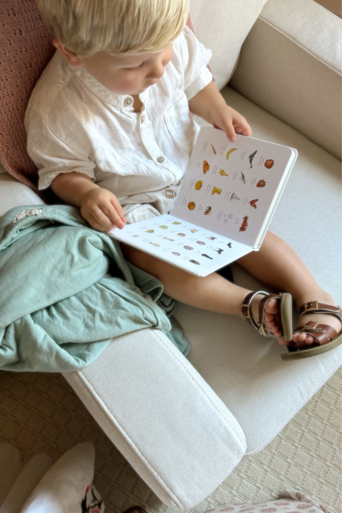 the snuggliest little spot 📚

#LTKfamily #LTKbaby #LTKhome