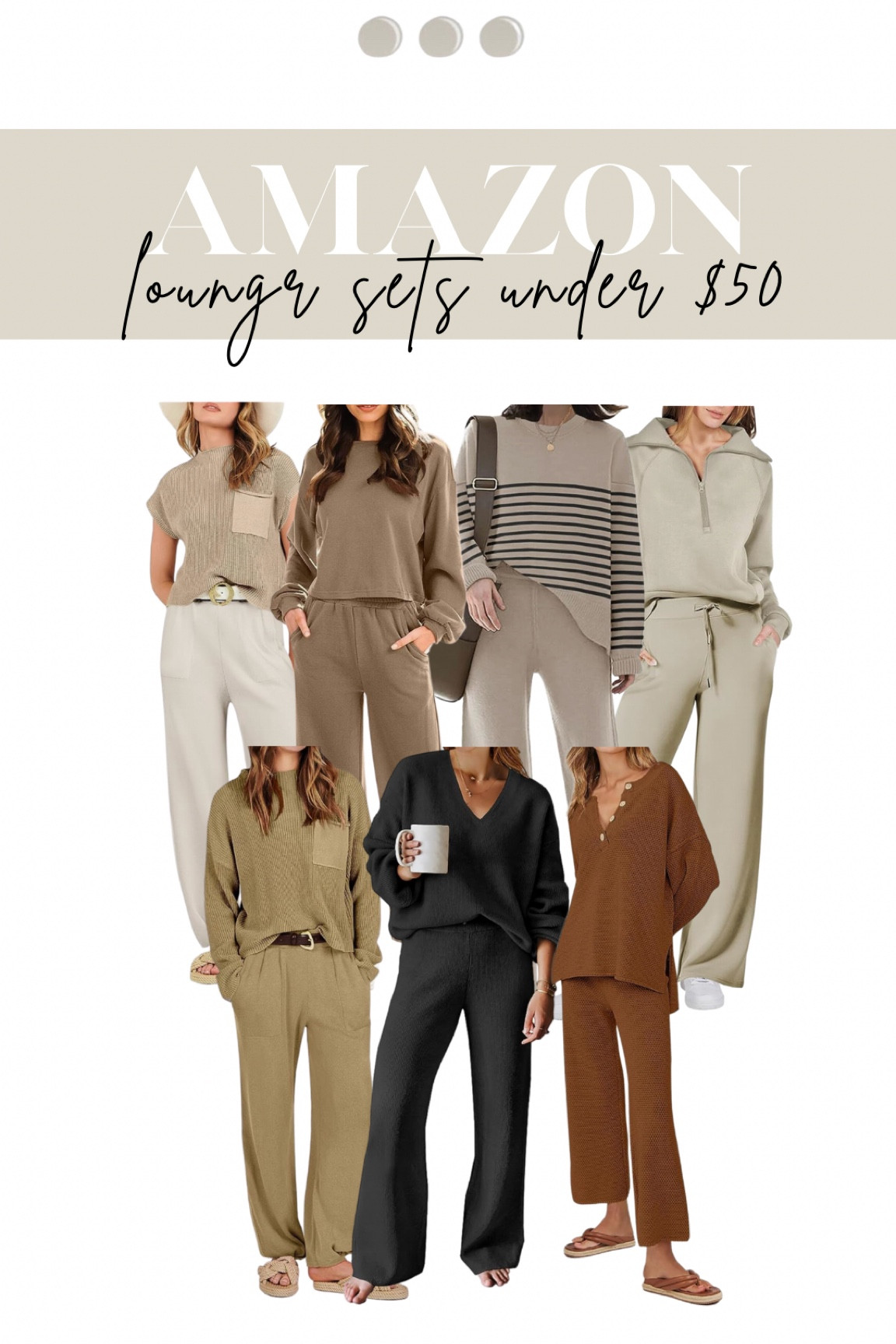amazon—lounge sets under $50!🍂 

#amazonstyle #amazonfashion #amazonoutfits #amazonloungesets #amazonprime #amazonmusthaves #ltkseasonal #amazonfinds #amazonloungesets #amazonlooks #loungewear #cozywear #cozysets #cozyoutfits #falloutfits #fallstyle #falloutfitlooks #cozyathome #weekendoutfits #everydayoutfits #airportstyle #offdutystyle #fallwear #outfits #outfitsets #outfitideas #styleideas #styletip #amazondeals #amazonsale #ltkseasonal #ltkstyletip #primeday #primedeals 

#LTKsalealert #LTKstyletip #LTKxPrime