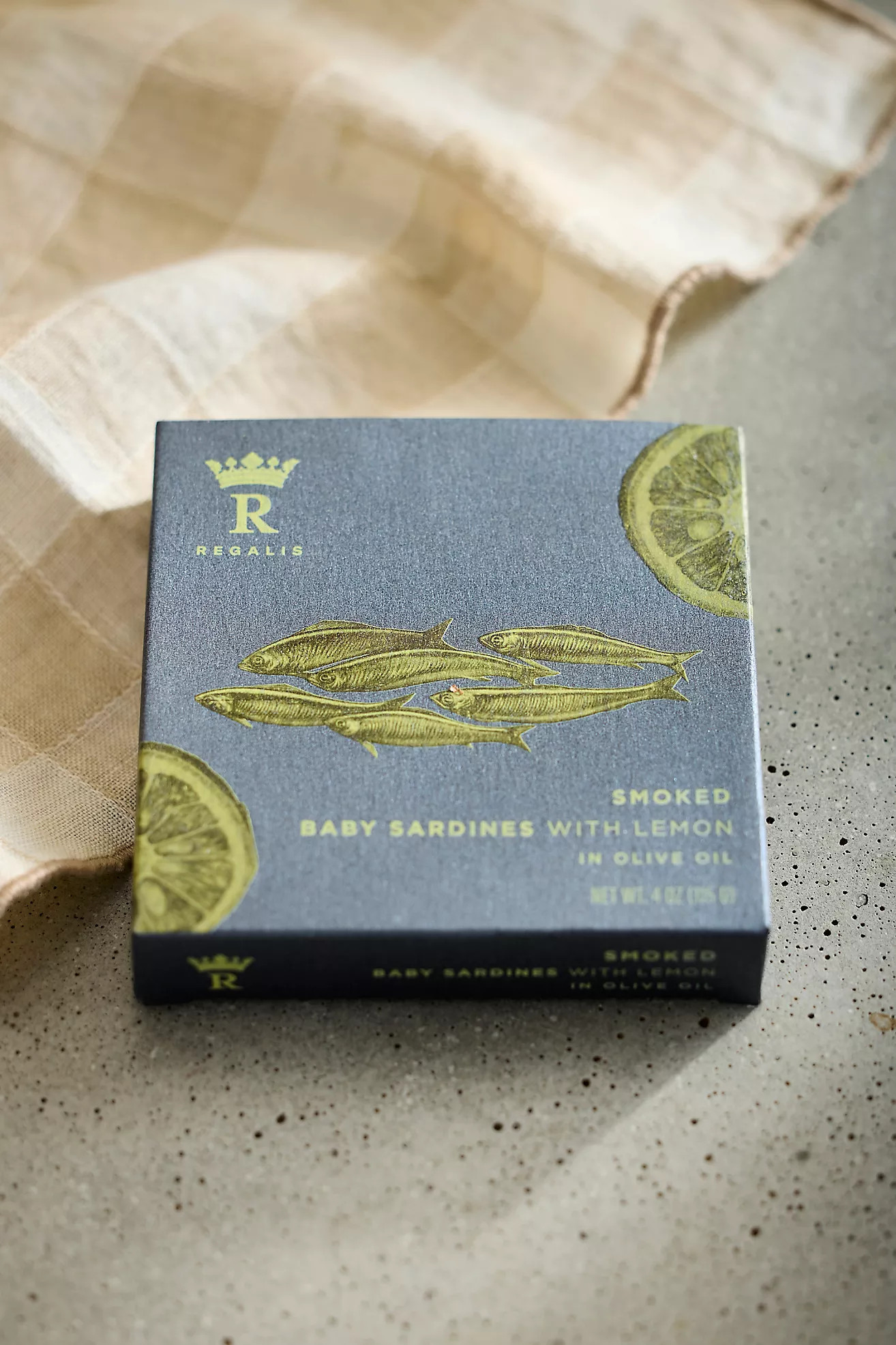 Tinned Smoked Baby Sardines with Lemon | Terrain
