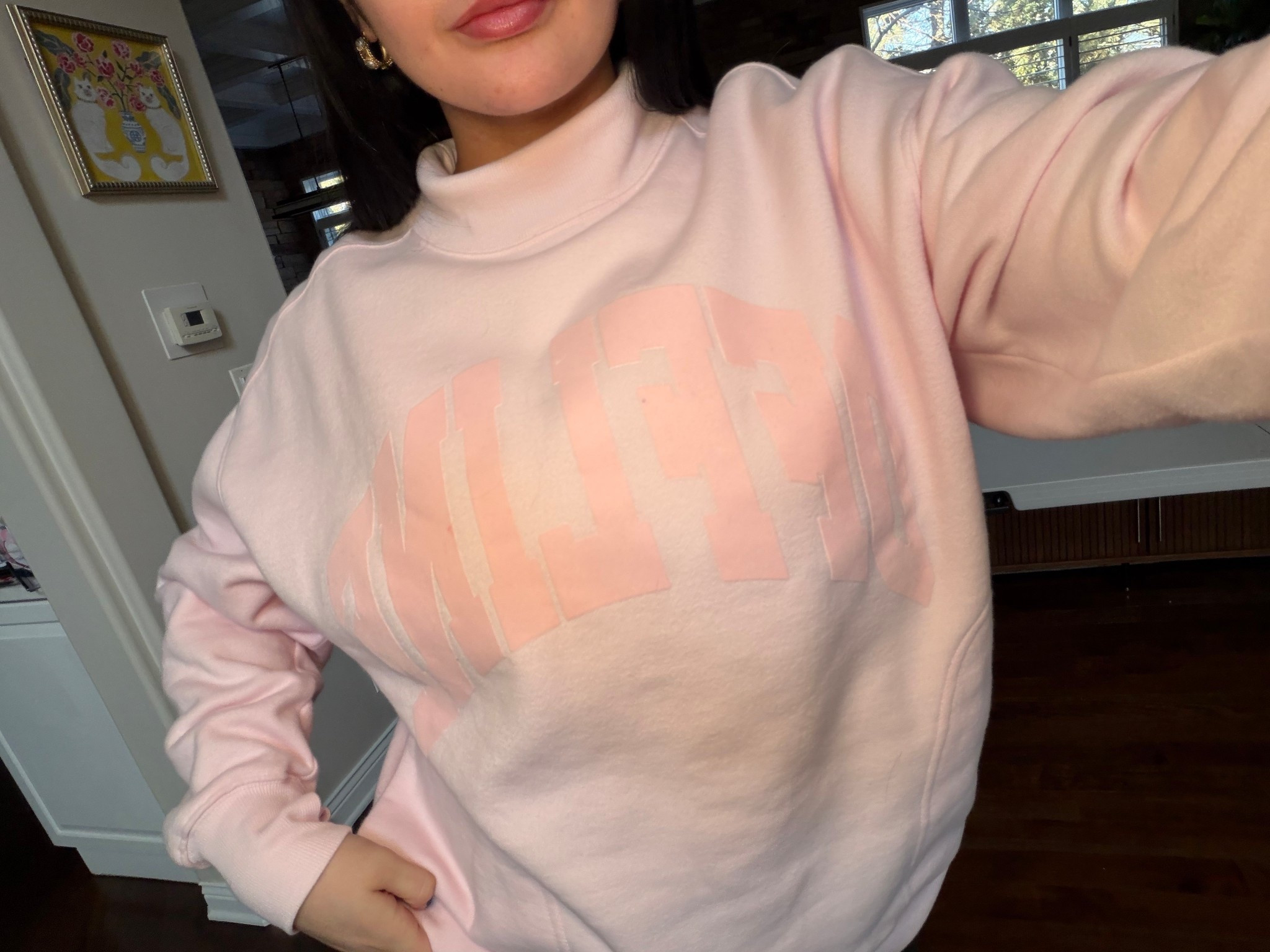 offline By Arie | Mock neck hoodie | Park Sweatshirt dupe 

#LTKSpringSale #LTKootd