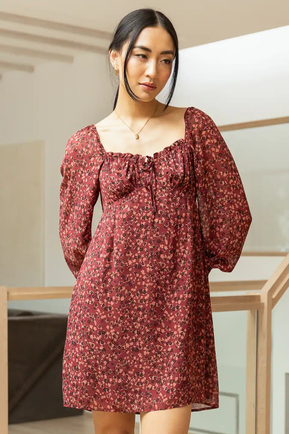 Hadley Floral Mini Dress | Böhme US