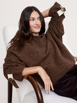 Italian Wool-Blend Utility Sweater | Banana Republic (US)