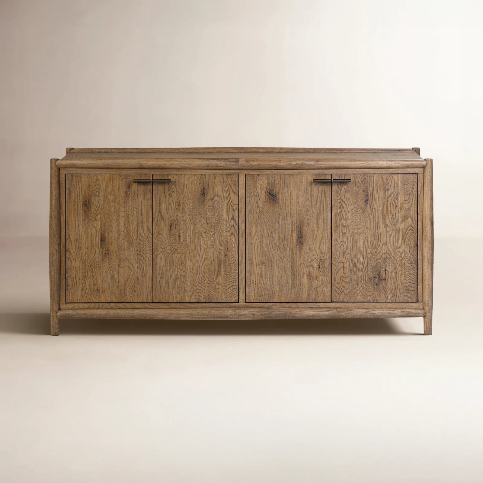 Cayenne 4 Door Sideboard-Weathered Oak | Wayfair North America