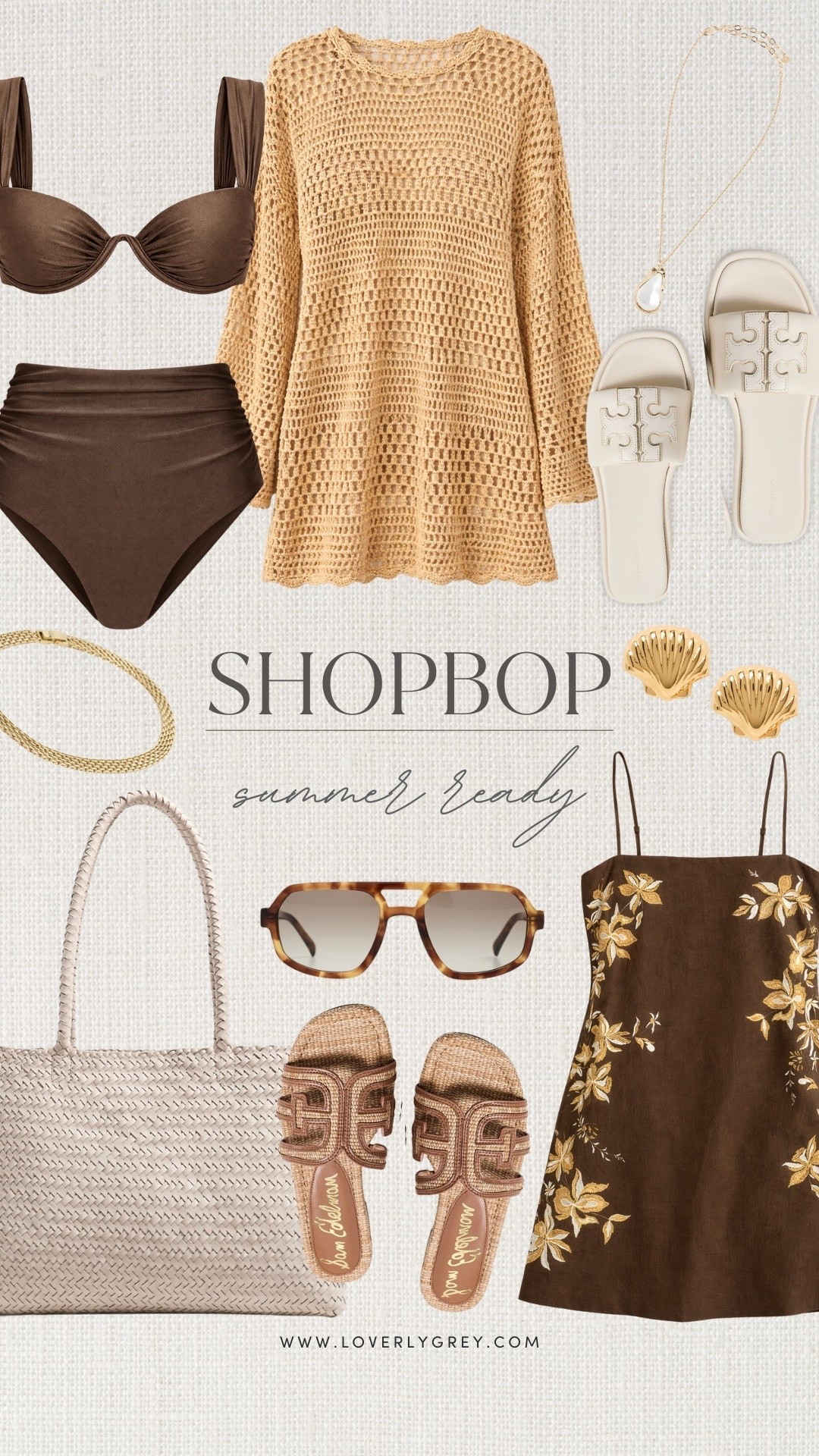 Summer is right around the corner and these are some great pieces to add to your wardrobe! If you’re traveling and need some chic resort wear I love these finds from Shopbop!

Loverly grey, resort outfit ideas, chic summer wardrobe essentials, gold jewelry affordable, raffia 2026 summer trends 

#LTKSeasonal #LTKTravel #LTKgrwm