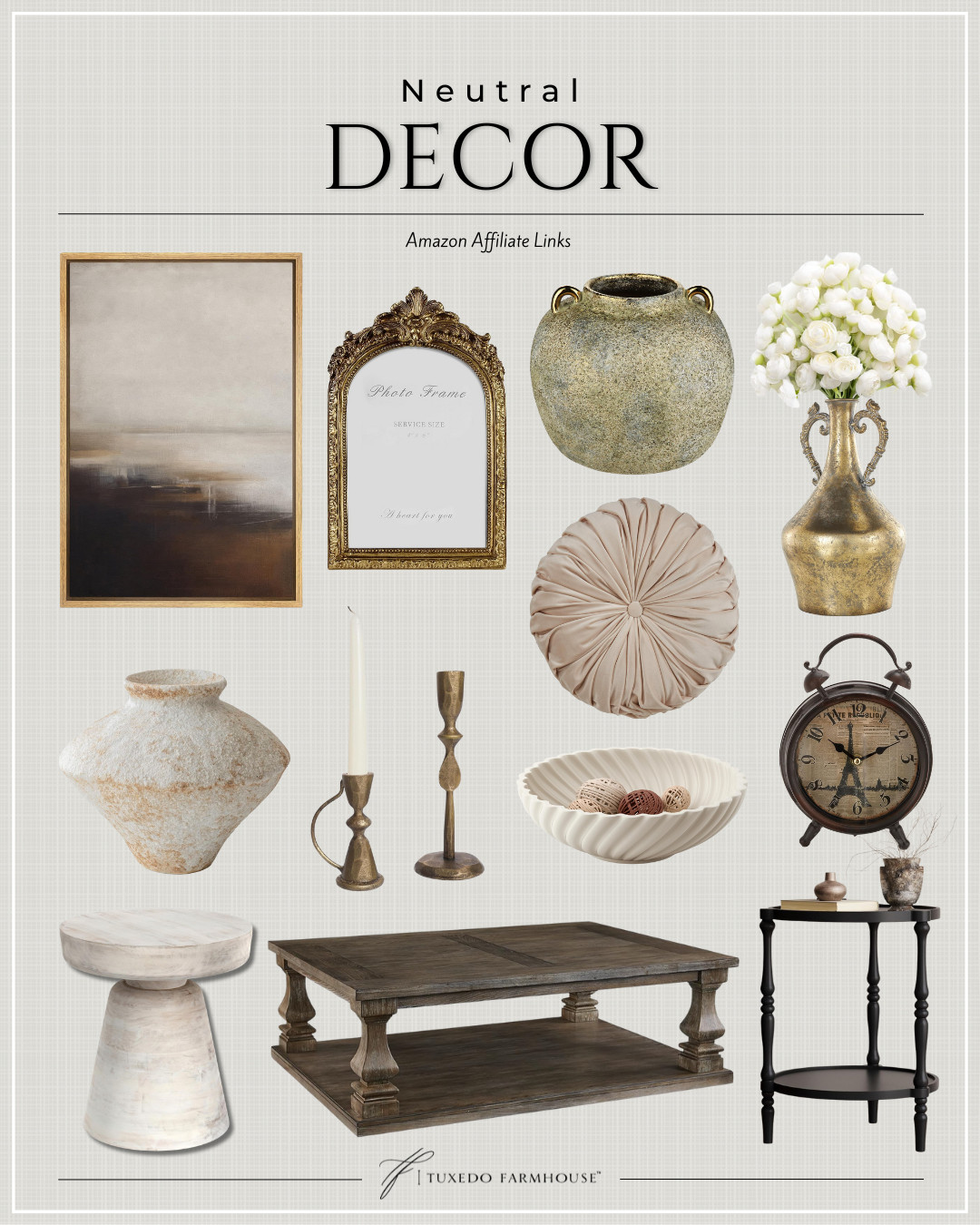 Update your home with effortlessly stylish, neutral décor pieces designed to complement any space and any style. From warm textures to timeless silhouettes, these pieces add subtle character and refined comfort without overwhelming your design. Perfect for entryways, living rooms, bedrooms, or anywhere you want a calm, curated look that never goes out of style. Neutral, versatile, and endlessly adaptable—these are the finishing touches your home will love. #HomeDecor #NeutralHome 

Seasonal, home decor, accent chairs, rugs, wall art, frames, pillows, lamps, baskets, candles, books, coffee tables, ottomans, trays, bowls, consoles, accent tables
 

 #LTKSeasonal #LTKHome