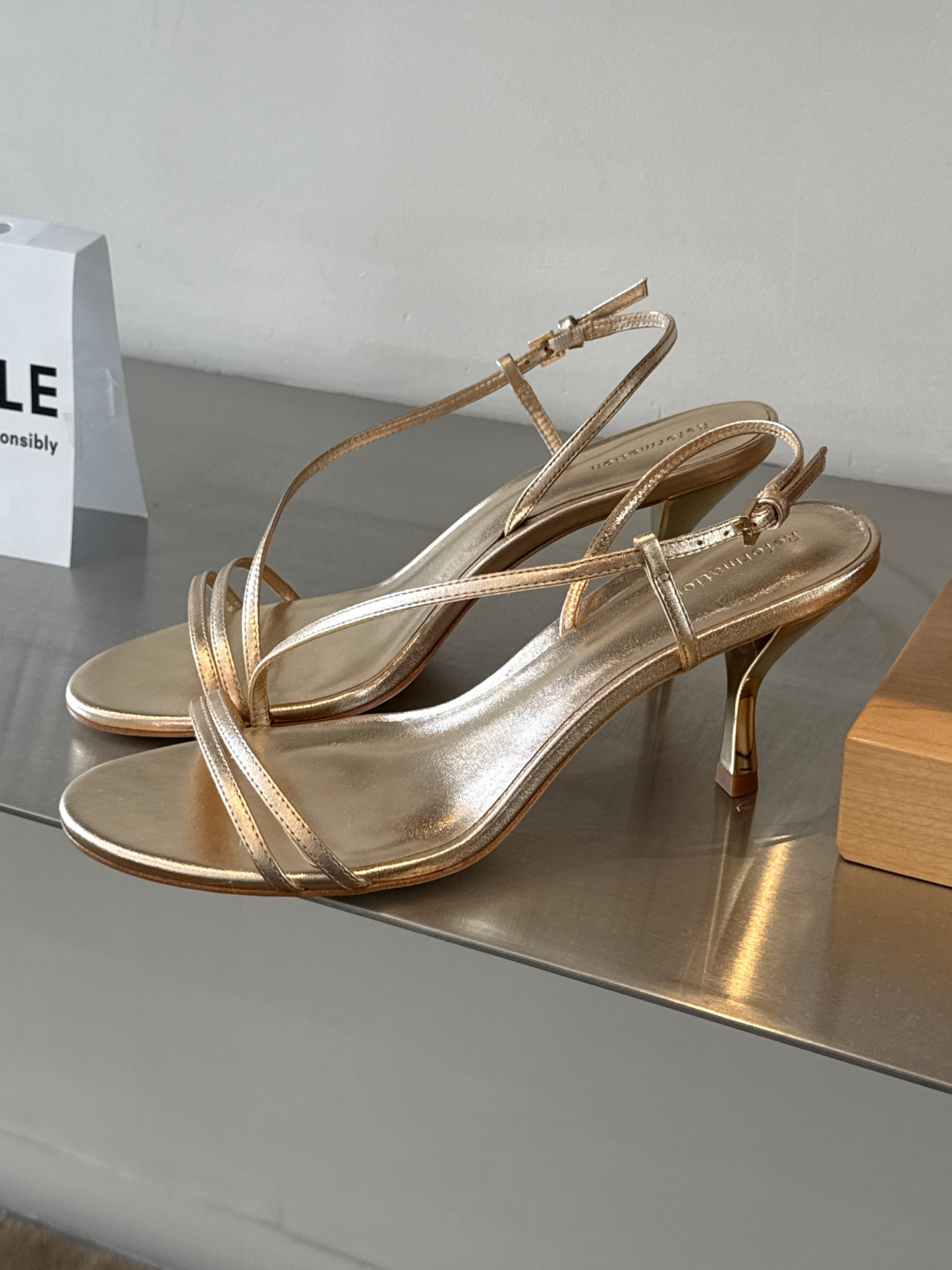 the perfect gold kitten heel for vacation or going out

#LTKshoecrush