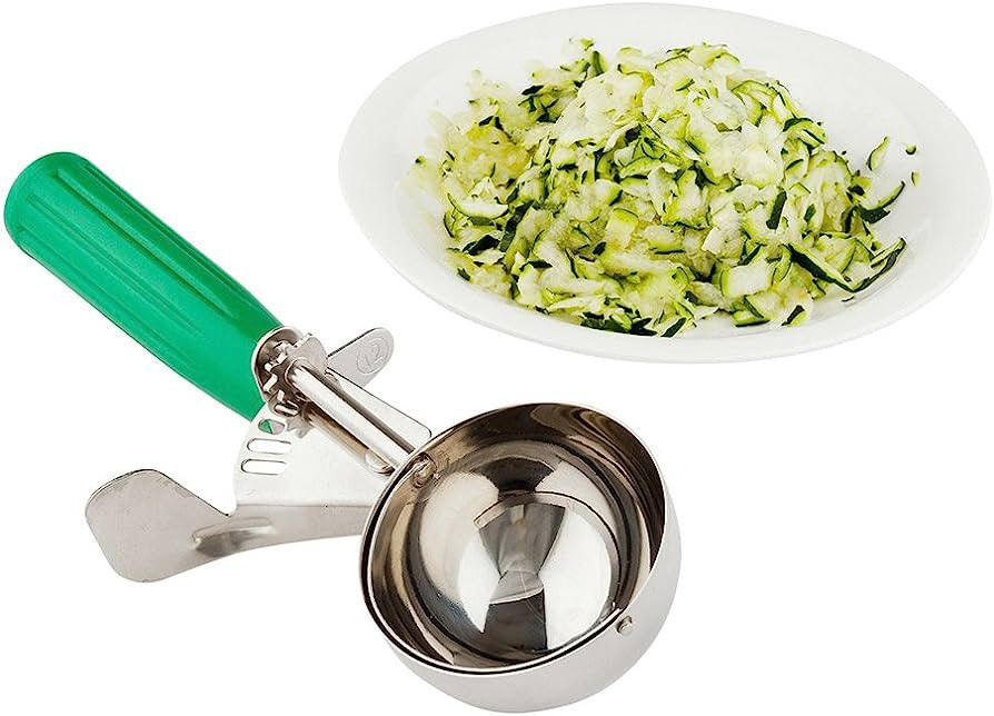 Restaurantware Met Lux 3.25 Ounce Portion Scoop, 1 Durable Cookie Scoop - #12, With Green Handle,... | Amazon (US)