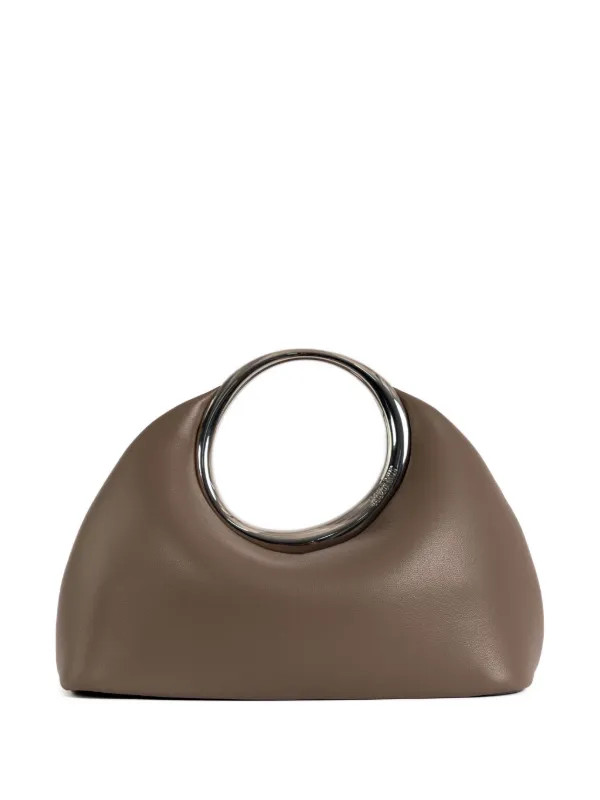Jacquemus La Petite Calino Leather Shoulder Bag | Brown | FARFETCH BR | Farfetch (BR)