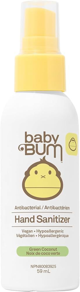 Baby Bum Hand Sanitizer - Antibacterial Spray - Natural Fragrance - Travel Size - 2 fl. Oz. | Amazon (CA)
