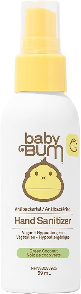 Baby Bum Hand Sanitizer - Antibacterial Spray - Natural Fragrance - Travel Size - 2 fl. Oz. | Amazon (CA)