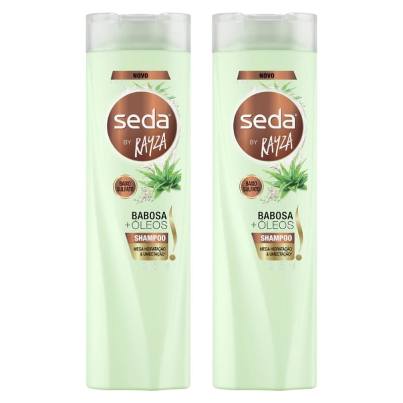 Kit Seda by Rayza Babosa + Óleos
        
            
                 - Shampoo 2x325ml | Beleza Na Web (BR)