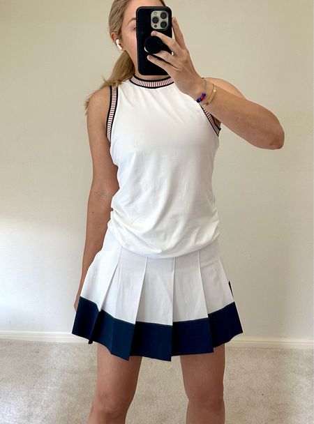 Tennis skirt
Tennis outfit 

Summer outfit 
Summer 
Vacation outfit
Vacation 

#Itkseasonal
#Itkover40
#Itku

#LTKFitness #LTKFindsUnder100