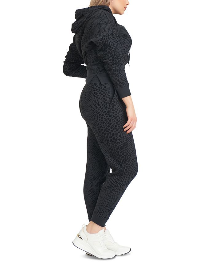 Black Tape Plus Size Snake-Print Joggers & Reviews - Pants & Capris - Plus Sizes - Macy's | Macys (US)