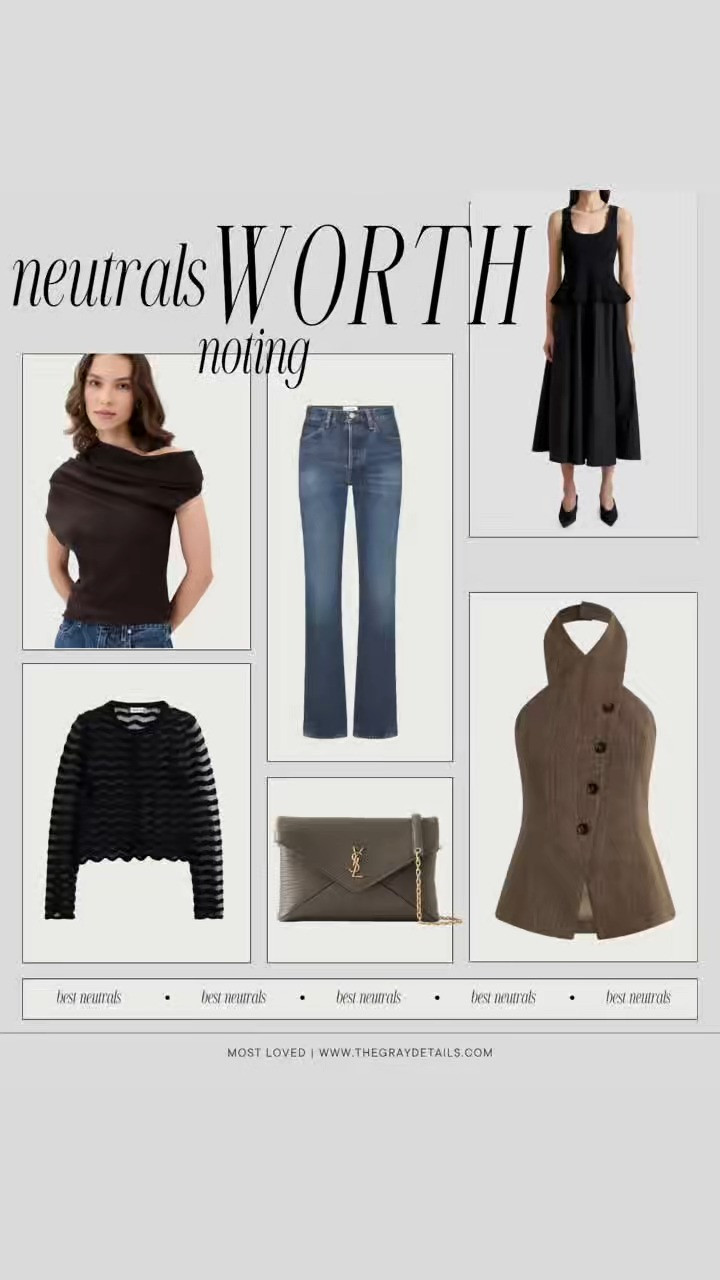 If I were restarting my wardrobe, these are pieces I would consider. Sharing a roundup of neutrals worth noting. From flattering jeans, chic accessories, cute blouses, and more!  

 #LTKootd #LTKSeasonal #LTKWorkwear