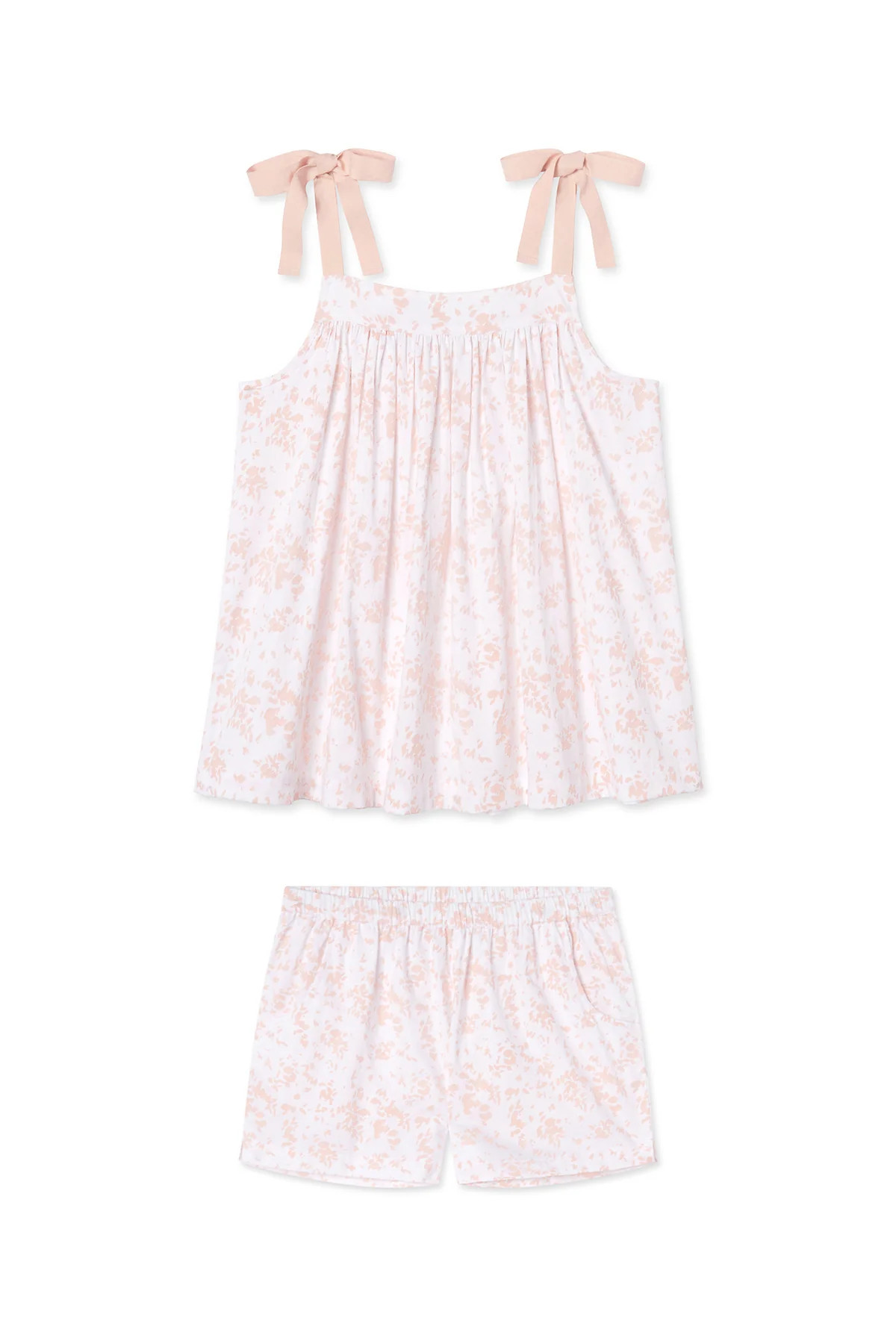 Day Shorts Set in Petal Abstract Floral | Lake Pajamas