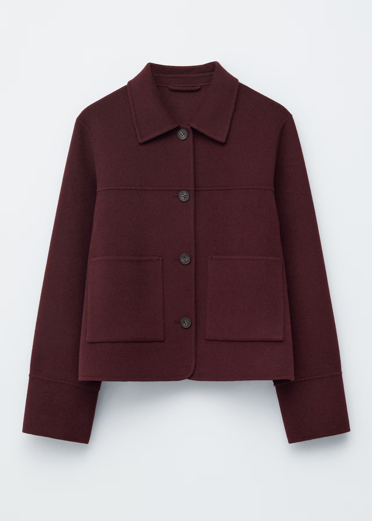 Collared Wool Jacket | H&M (UK, MY, IN, SG, PH, TW, HK)