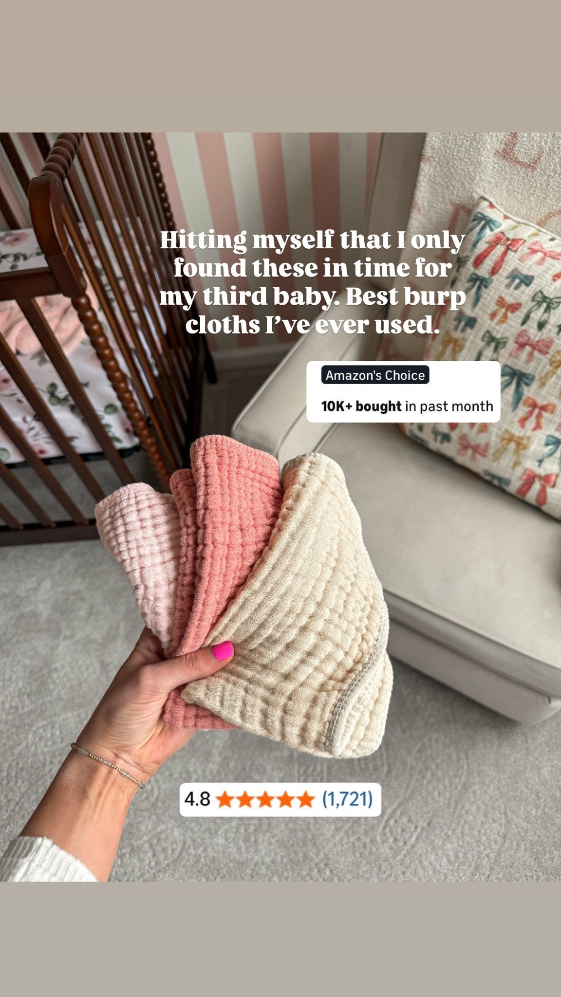 These muslin cloths are the best burp clothes I’ve ever used! 🙌🏼

#LTKmomlife #LTKBaby