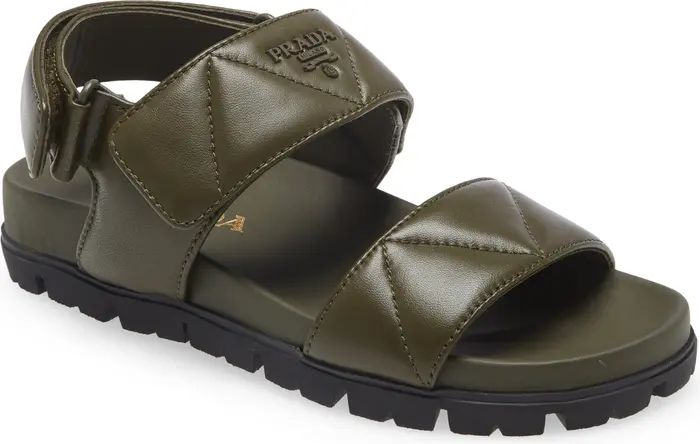 Prada Matelassé Sport Sandal | Nordstrom | Nordstrom