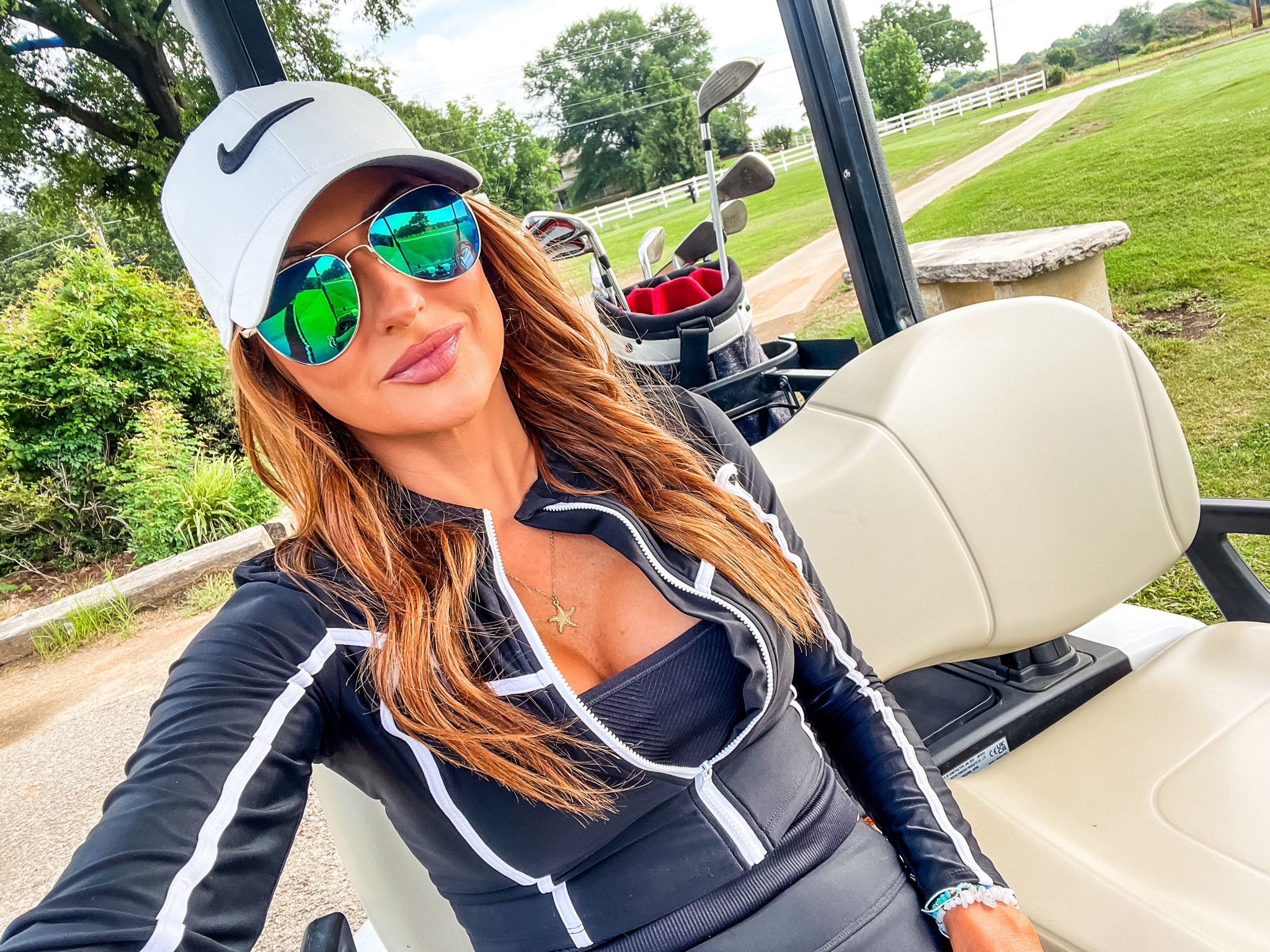 Golf days are the best days! This outfit is perfect for going from the course to the pool. 

#LTKActive #LTKSeasonal #LTKSwim
