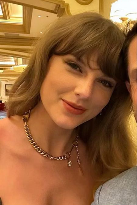 Taylor Swift’s necklace at The Mahomies Foundation in Las Vegas. Pairing industrial chainlink with elegant weighting, a shimmering crystal, and dangling brand tag, this versatile chain is more than the sum of its parts. Finished with a signature Glyph carabiner clasp and an adjustable sizing chain. 

#LTKGiftGuide #LTKfindsunder100 #LTKstyletip