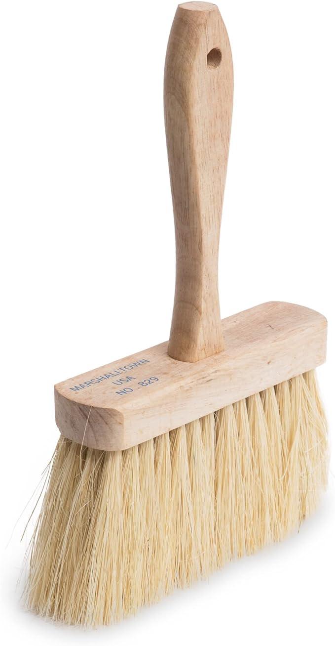 MARSHALLTOWN Masonry Brush 6 1/2 x 1 3/4 Inch, Tampico Fiber, Made in the USA, 829 | Amazon (US)