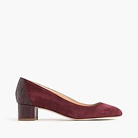 https://www.jcrew.com/p/womens_category/shoes/pumpsandheels/suede-pumps-with-stamped-croc-heel/G8170 | J.Crew US