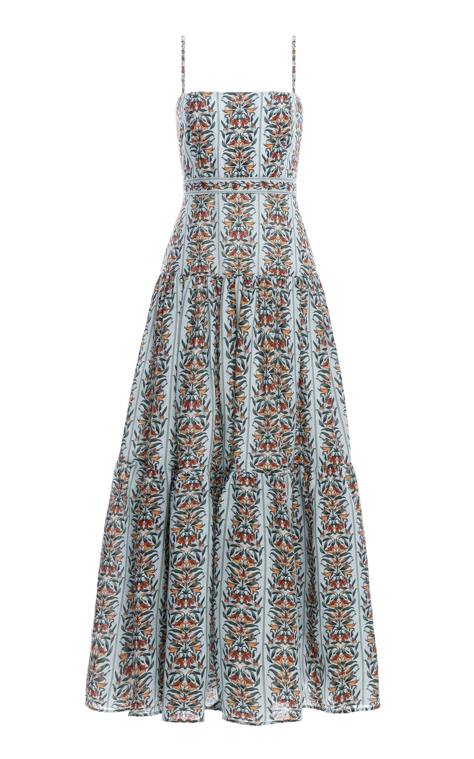 Lima Monarca Azul Linen Maxi Dress | Moda Operandi (Global)