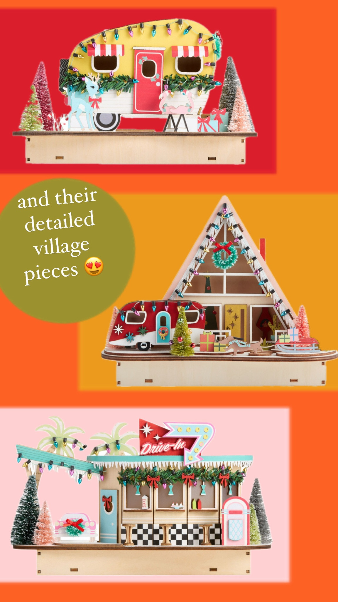 World Market christmas village ✨❤️

#LTKSeasonal #LTKHoliday