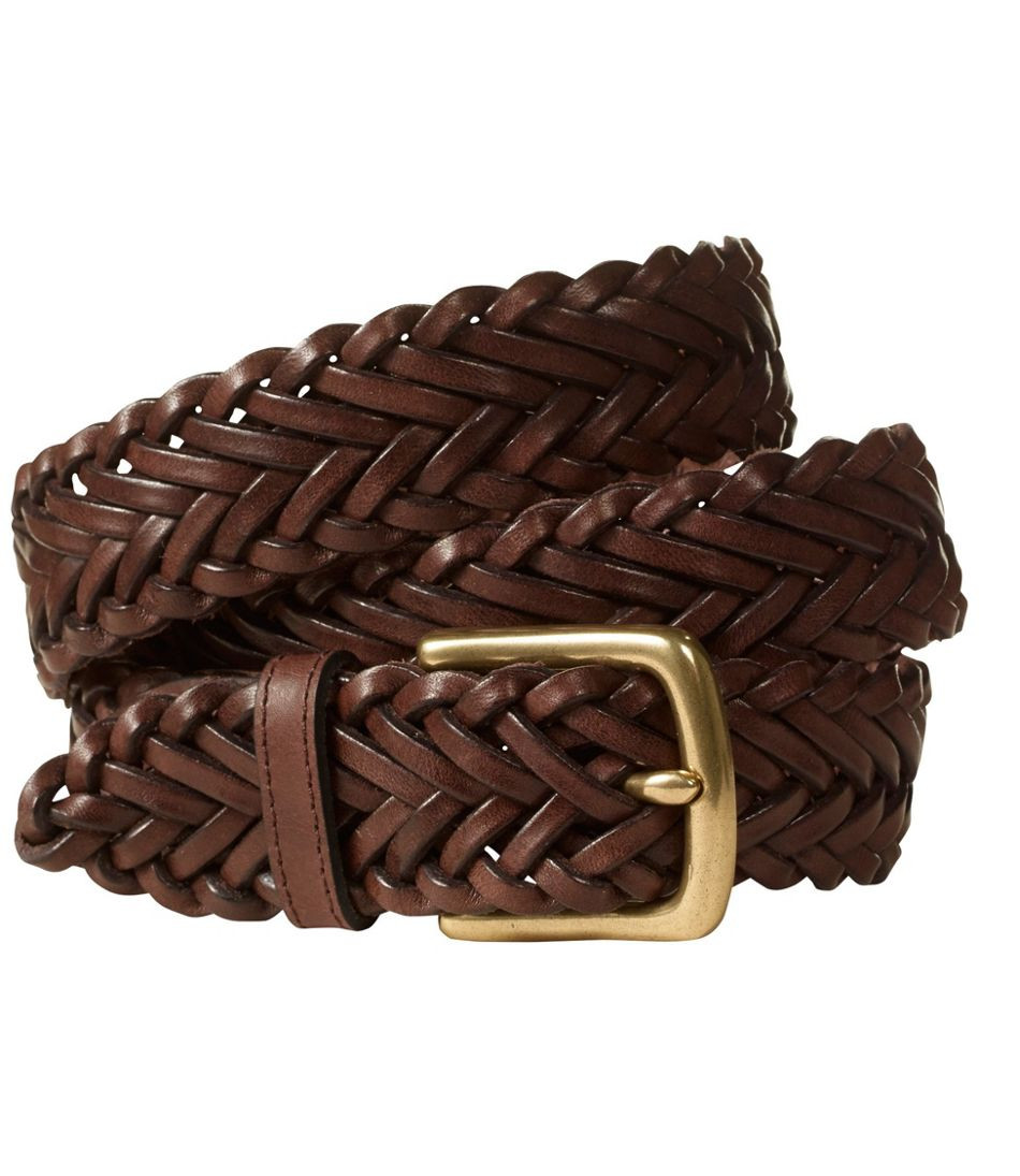 Men's Essential Braided Leather Belt | L.L. Bean