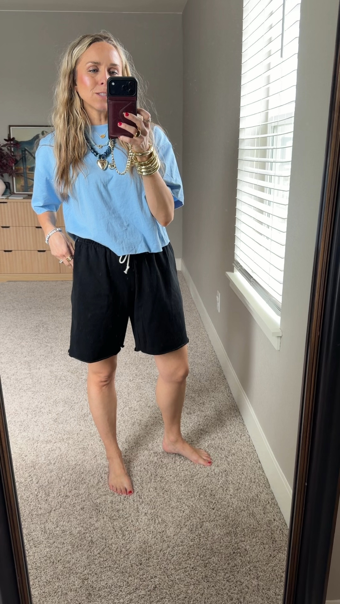 Such a comfortable outfit for running around! 

I am a size small top and 2 or 26 bottoms  

#LTKgrwm #LTKMothersDay #LTKootd