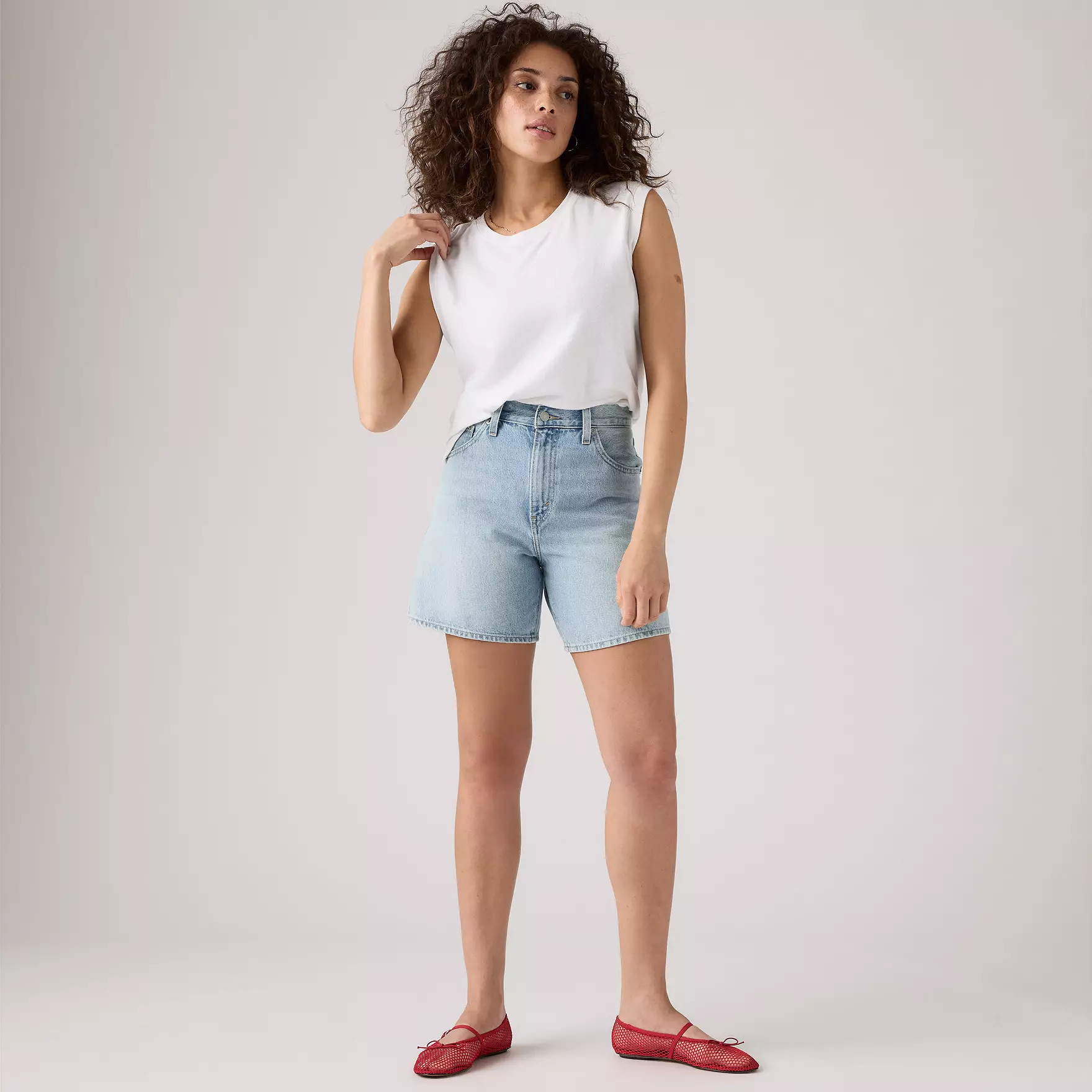 High Rise Baggy Women's Shorts | LEVI'S (US)