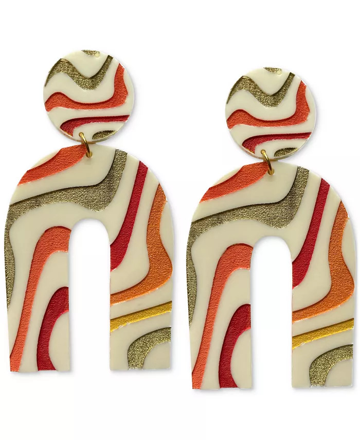 Women's Leaia Arch Stud Earrings | Macy's