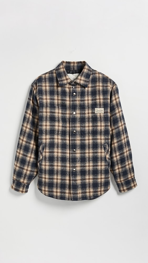 Unisex Quilted Check Flannel Shirt | Shopbop