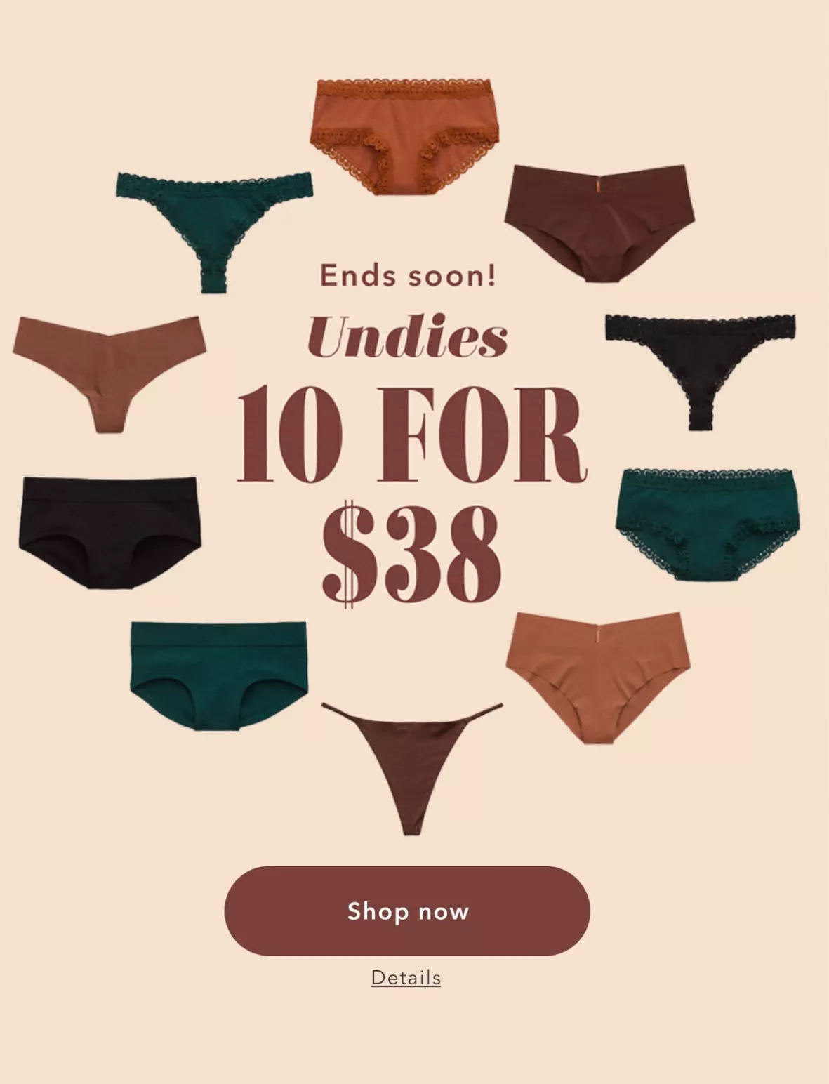 Aerie Real Me Thong Underwear curated on LTK