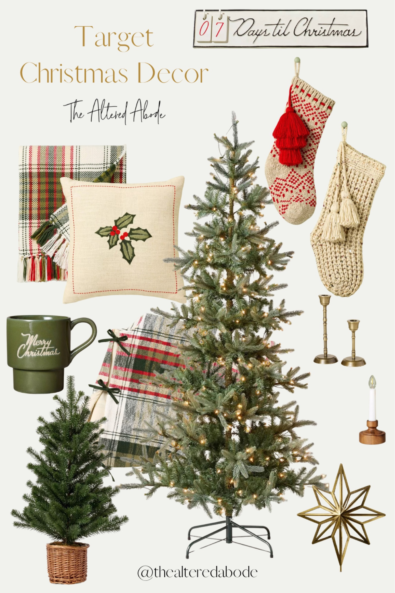 Sharing some of my favorite Target Christmas decor that’s still in-stock!

I’m loving all of this red and green Christmas decor it’s definitely giving traditional nostalgic Christmas.

Target holiday
Target home
Hearth and Hand Holiday
Hearth and Hand home 

#LTKHome #LTKHoliday #LTKSeasonal