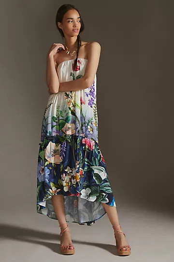 Strapless Maxi Dress | Anthropologie (US)