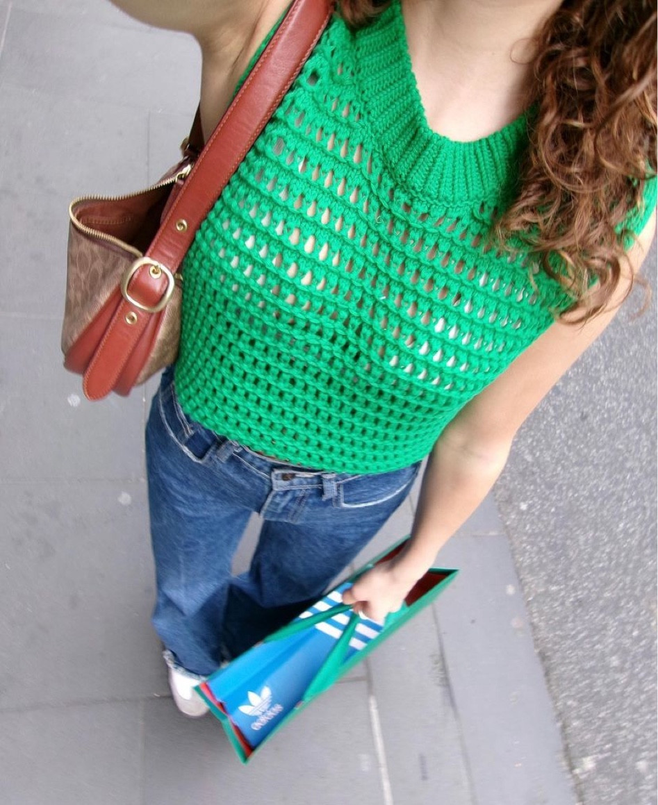 Shop my look below! Green crochet vest and jeans linked

#LTKstyletip #LTKSeasonal #LTKaustralia