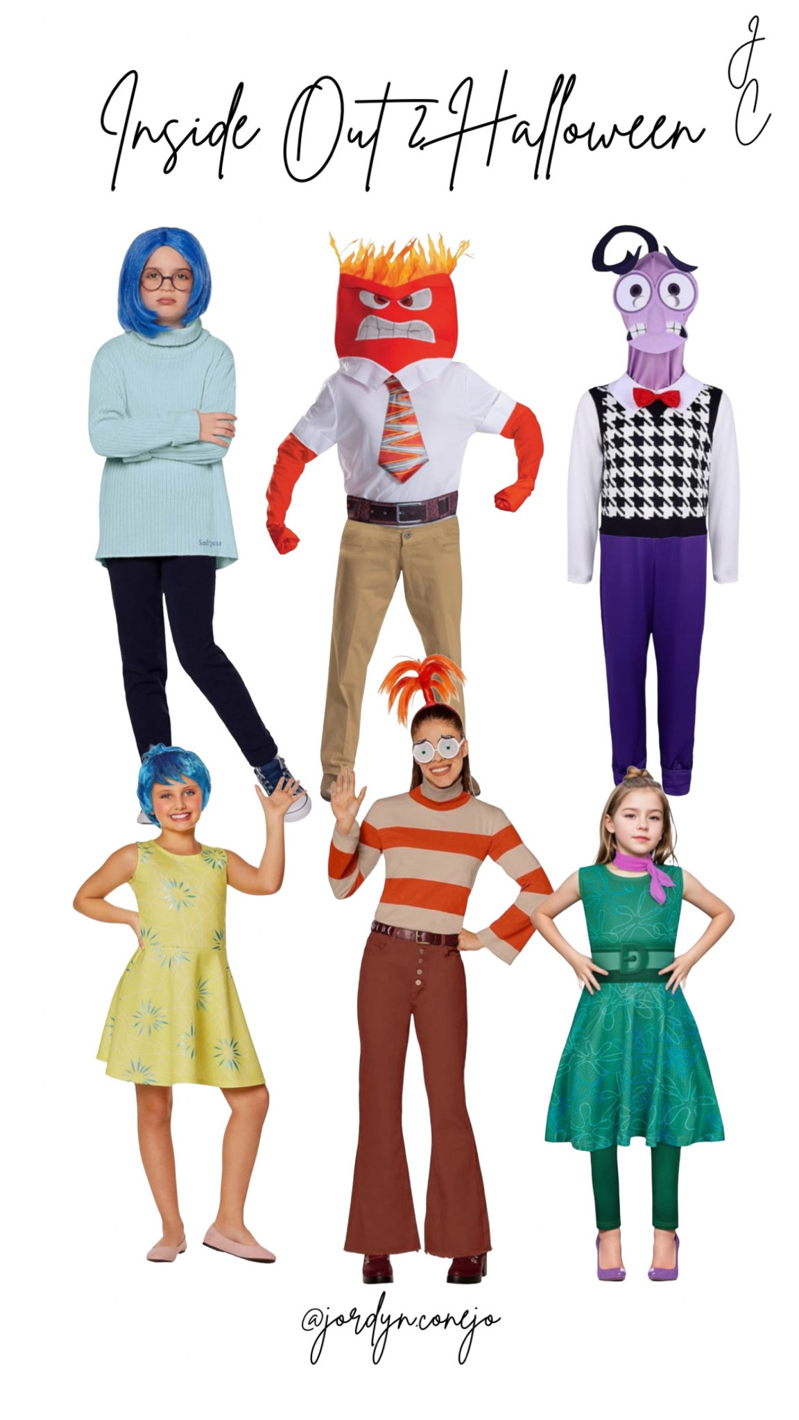 How fun are these costumes from the new Inside Out 2 movie??! My daughter absolutely loved watching it!!

Inside Out 2- Joy- Anger- Disgust- Sadness-Fear- Anxiety- Toddler Halloween Costumes-Family Halloween Costumes- Halloween 2024-Pixar Costumes- Disney Costumes- Toddler Girl Costumes- Toddler Boy Costumes- Womens
Costumes- Halloween Party 

#LTKKids #LTKHalloween #LTKParties