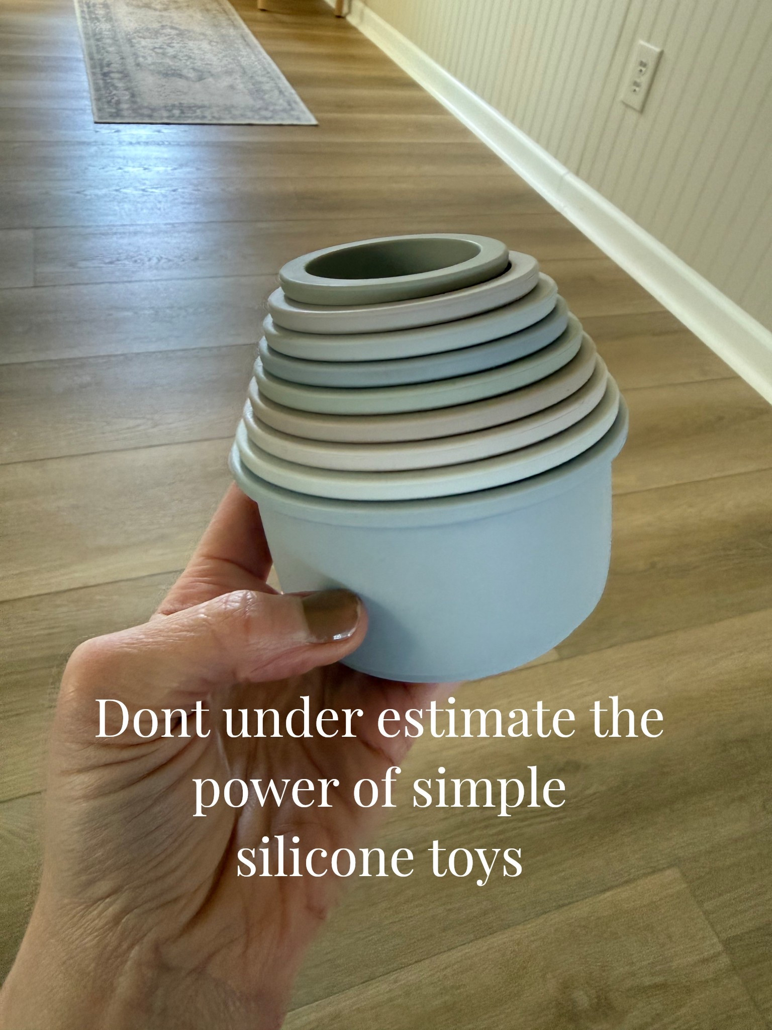 Silicone toys have been a staple for us from the baby stage and beyond 🤍 With all the chewing that comes in those early months, having something simple and safe on hand made such a difference for us 😅

They’re soft, flexible, and super easy to clean — I love that I can rinse them, throw them in the dishwasher, or even sterilize when needed. No chipping or peeling, just really durable and made to last through daily use.

Perfect for teething, sensory play, and just something safe to have in their hands (and mouths) all day long. These are the ones we’ve used and loved on repeat 🙌🏼

Everything is linked for you!

#LTKKids #LTKBaby #LTKmomlife