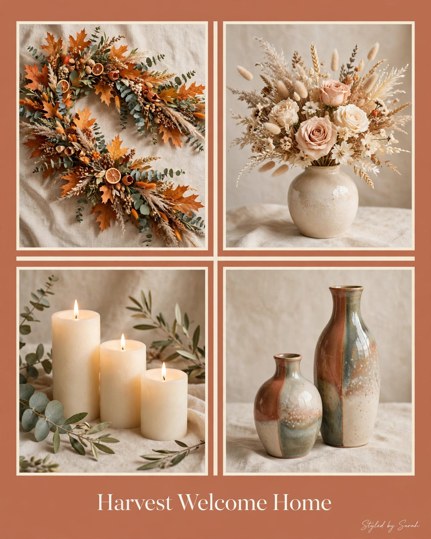 Harvest Welcome Home

Shop my cozy fall home picks below!     

Affiliate links — I earn from qualifying purchases 

 #StyledBySarah #FallDecor #HomeDecor #LTKHome #CozyHome