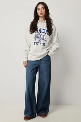 Mid Rise Wide Leg Jeans | Ardene