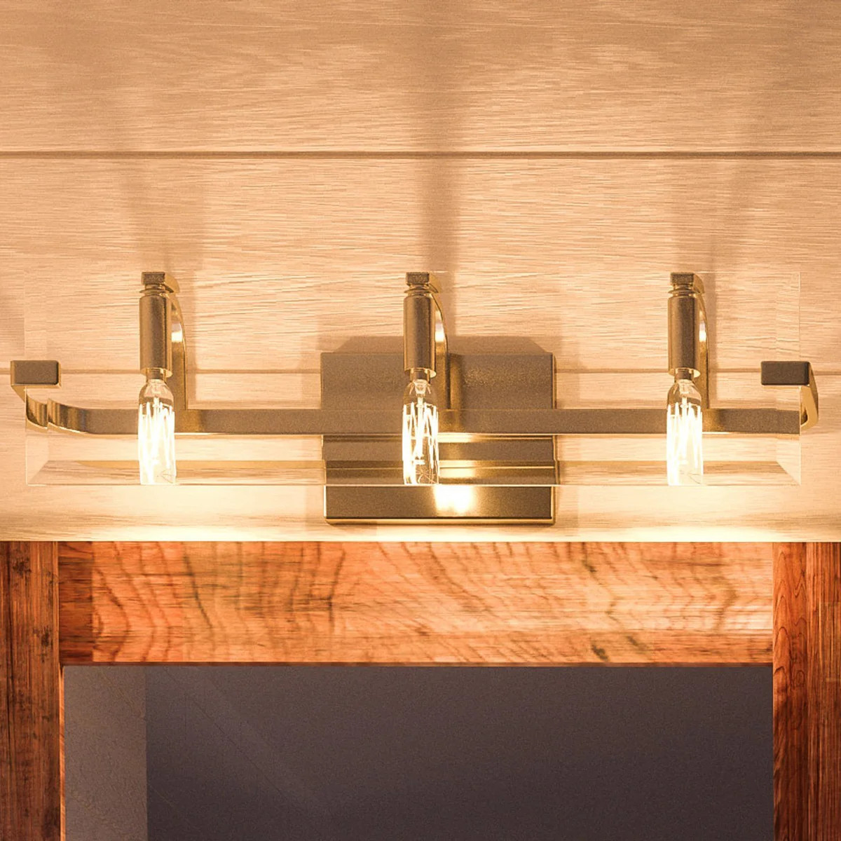 UHP2136 Contemporary Bathroom Vanity Light, 6.38"H x 24"W, Brushed Bronze Finish, Sevilla Collect... | Urban Ambiance, Inc.