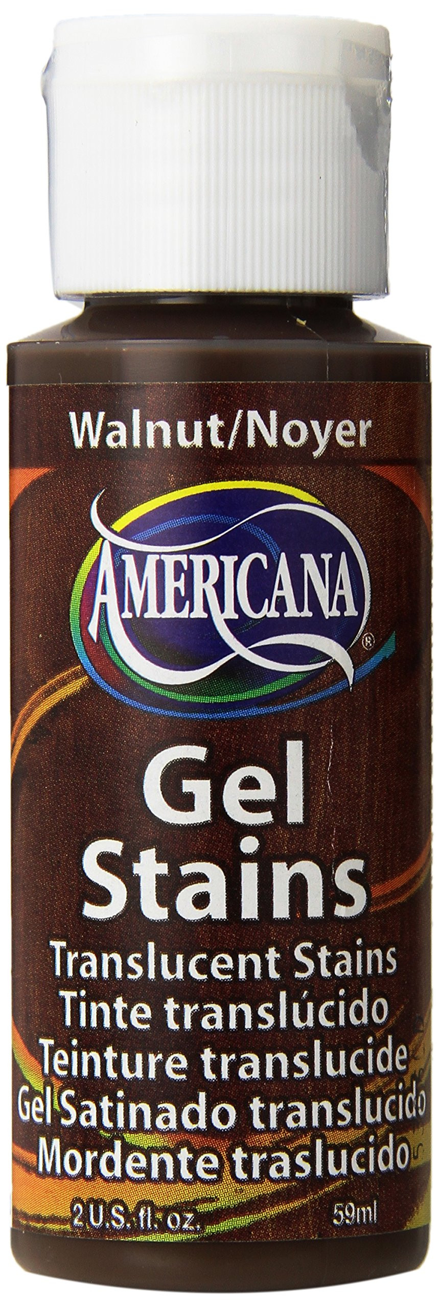 DecoArt Americana Acrylic Gel Stains Paint, 2-Ounce, Walnut | Amazon (US)