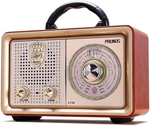 Retro Portable Radio AM FM Shortwave Radio Transistor Battery Operated Vintage Radio with Bluetoo... | Amazon (US)