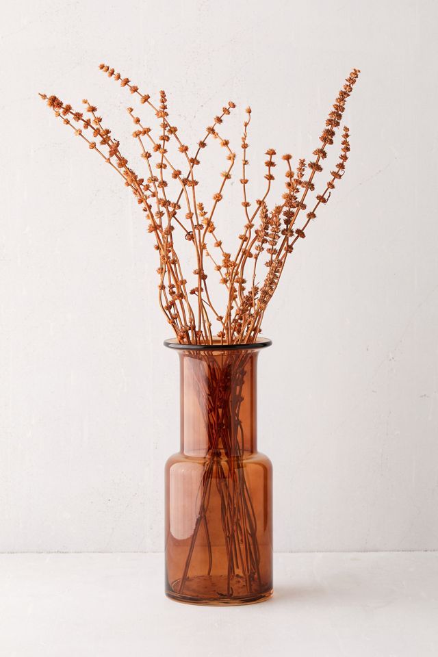 Tall Amber Vase | Urban Outfitters (US and RoW)