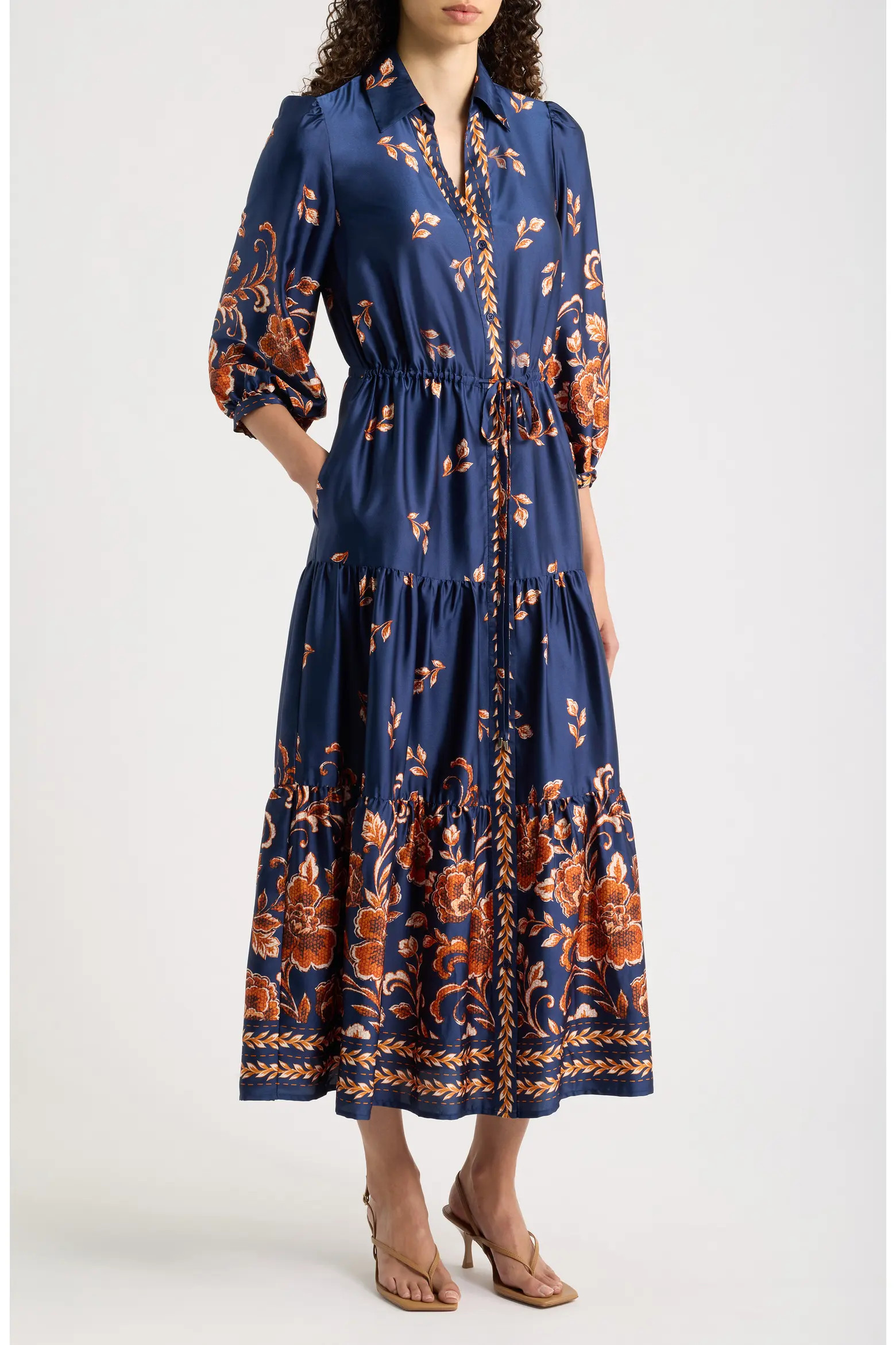 Julia Jordan Printed Shirtdress (Women) | Nordstrom | Nordstrom