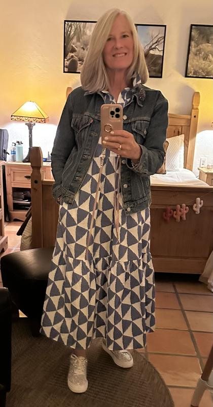 The Bettina Tiered Shirt Dress by Maeve | Anthropologie (US)