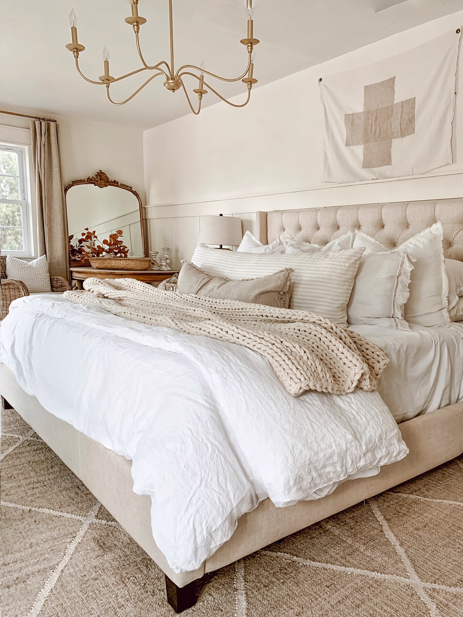 Cozy neutral bedroom. Linked everything I could! 

#LTKhome #LTKfamily #LTKunder100