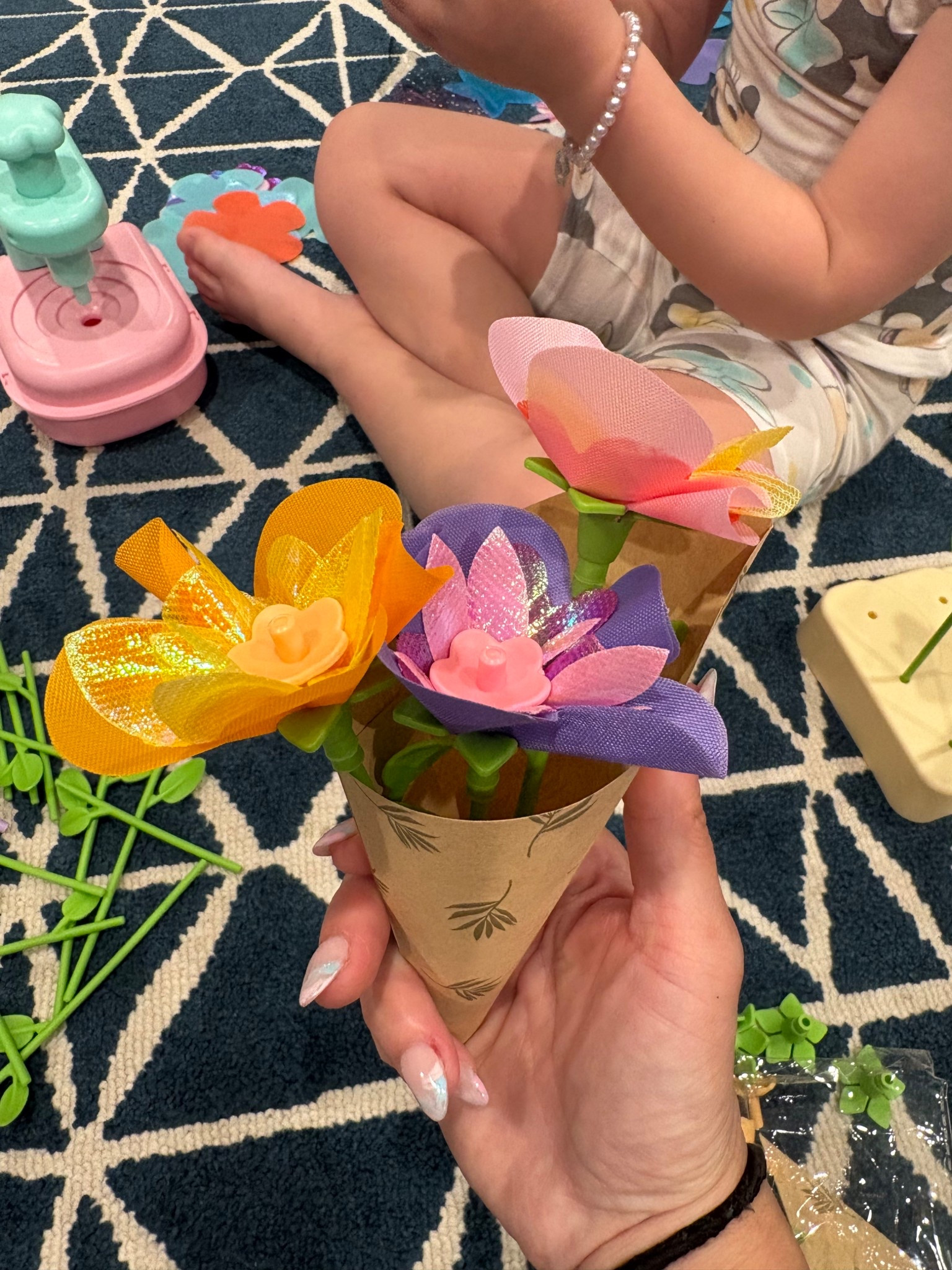 How cute is this flower craft my daughter made today 🥰

#LTKmomlife #LTKKids